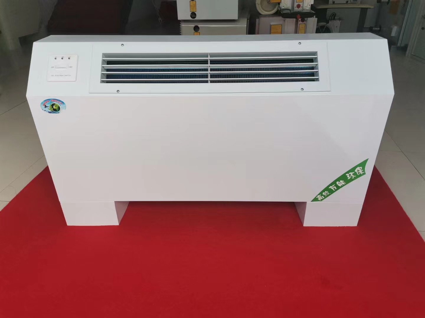 立式明装风机盘管的运输与安装