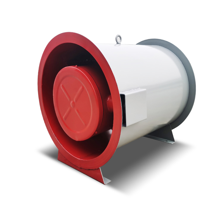 轴流式消防排烟风机的安装流程