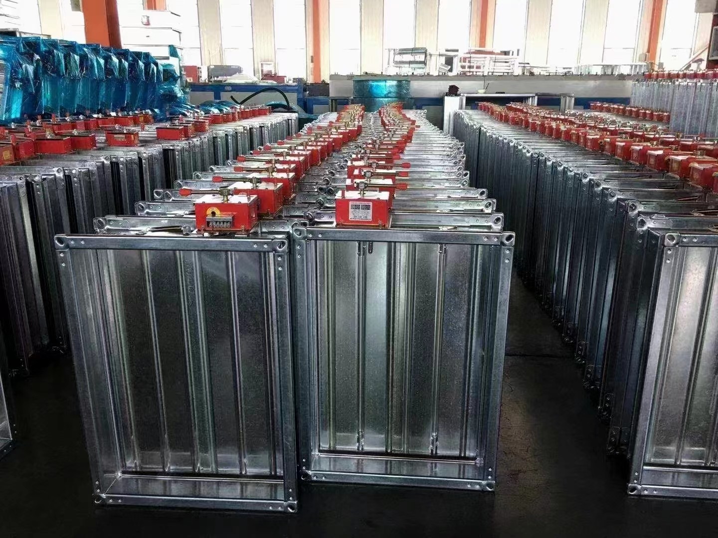 排烟防火阀的工作原理