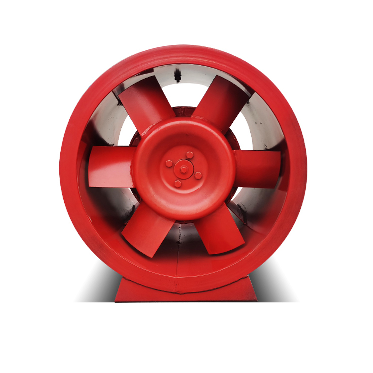 轴流式消防排烟风机的组成