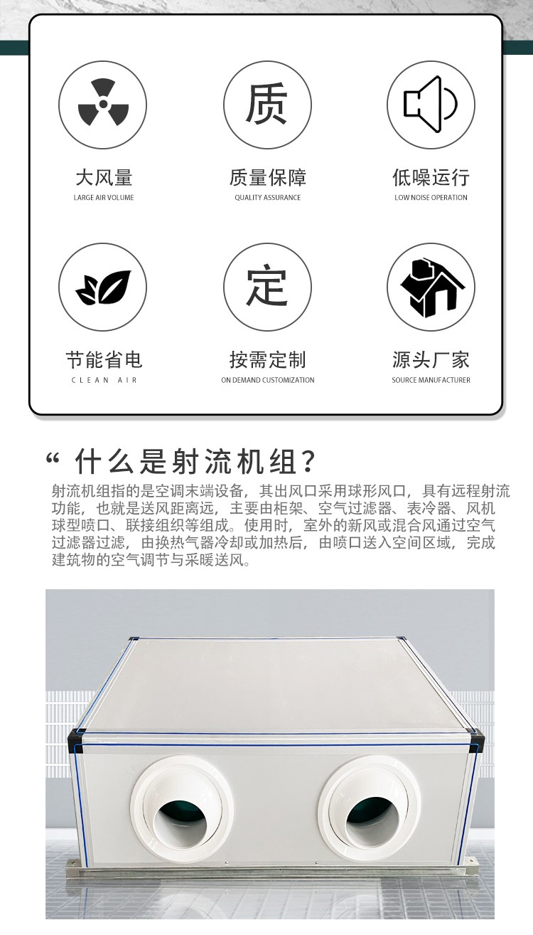 射流空调机组是一种高效、节能的空调设备吗？